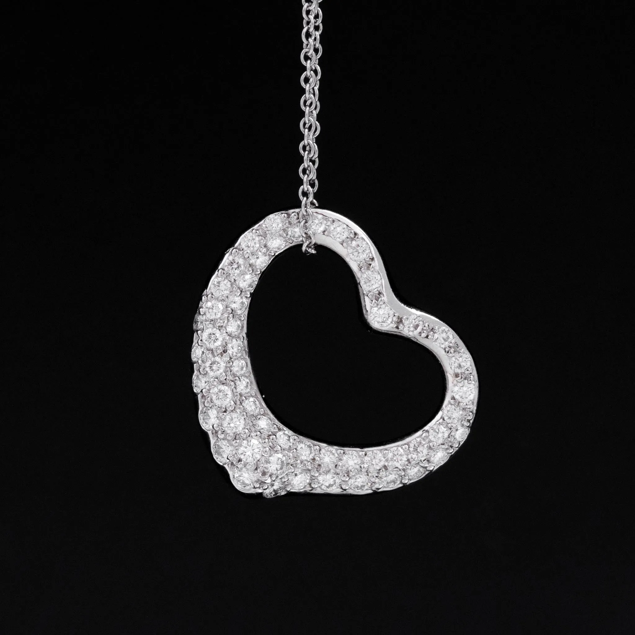 1.40ctw Diamond Heart Pendant by Tiffany & Co.