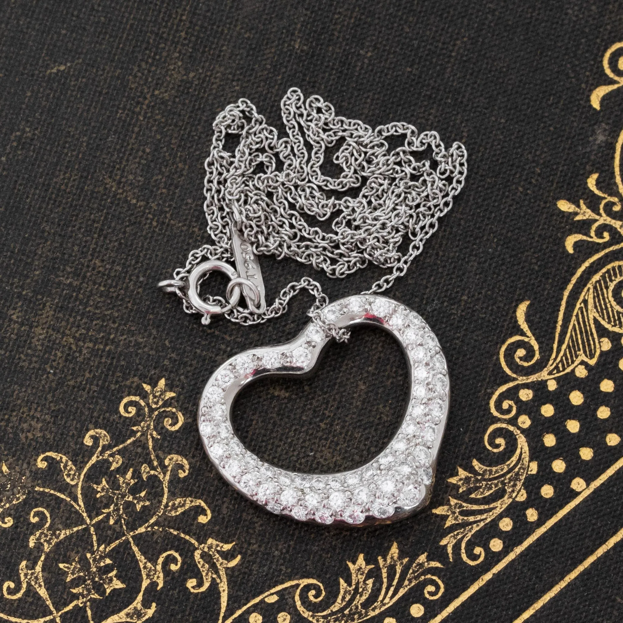 1.40ctw Diamond Heart Pendant by Tiffany & Co.