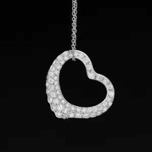 1.40ctw Diamond Heart Pendant by Tiffany & Co.