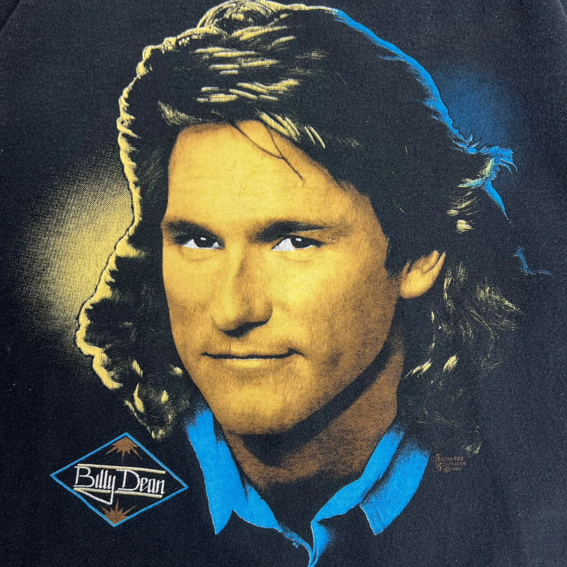 1992 Billy Dean Tour T-shirt - Vintage Concert T-Shirt