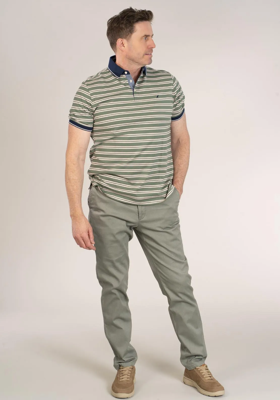 2-Button Polo Shirt - Green