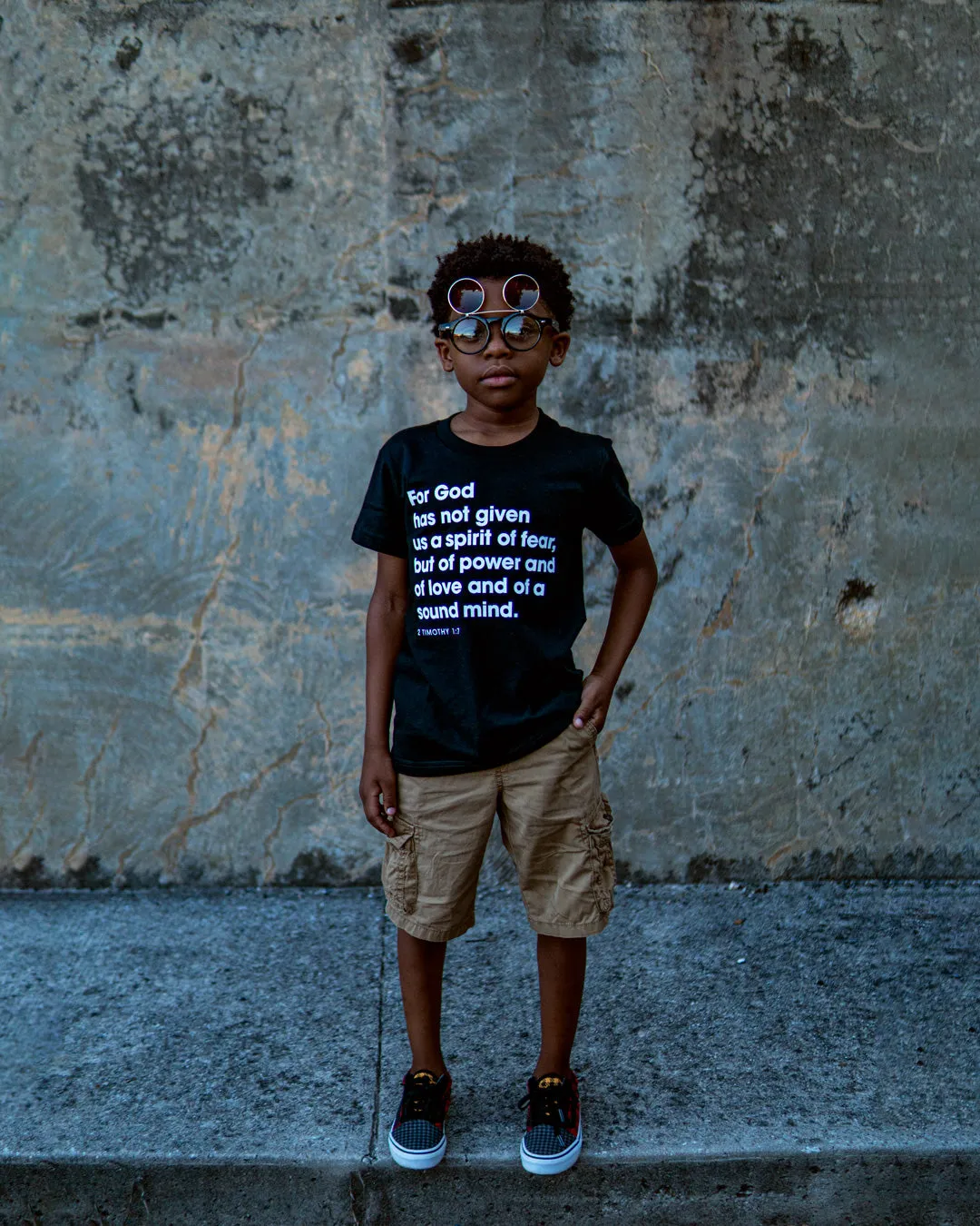 2 Timothy 1:7 Kids T-shirt
