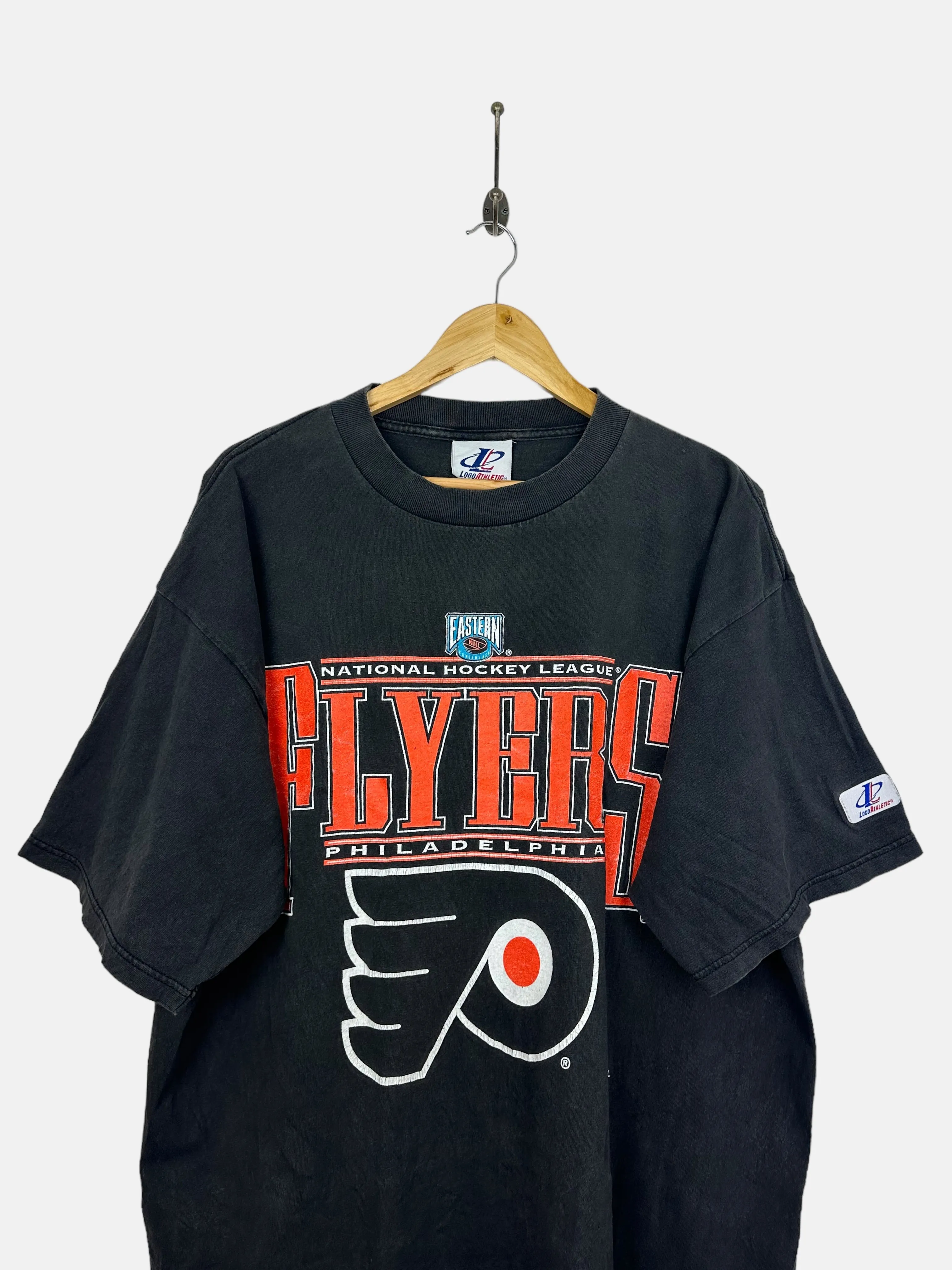 90's Philadelphia Flyers NHL Vintage T-Shirt Size XL-2XL