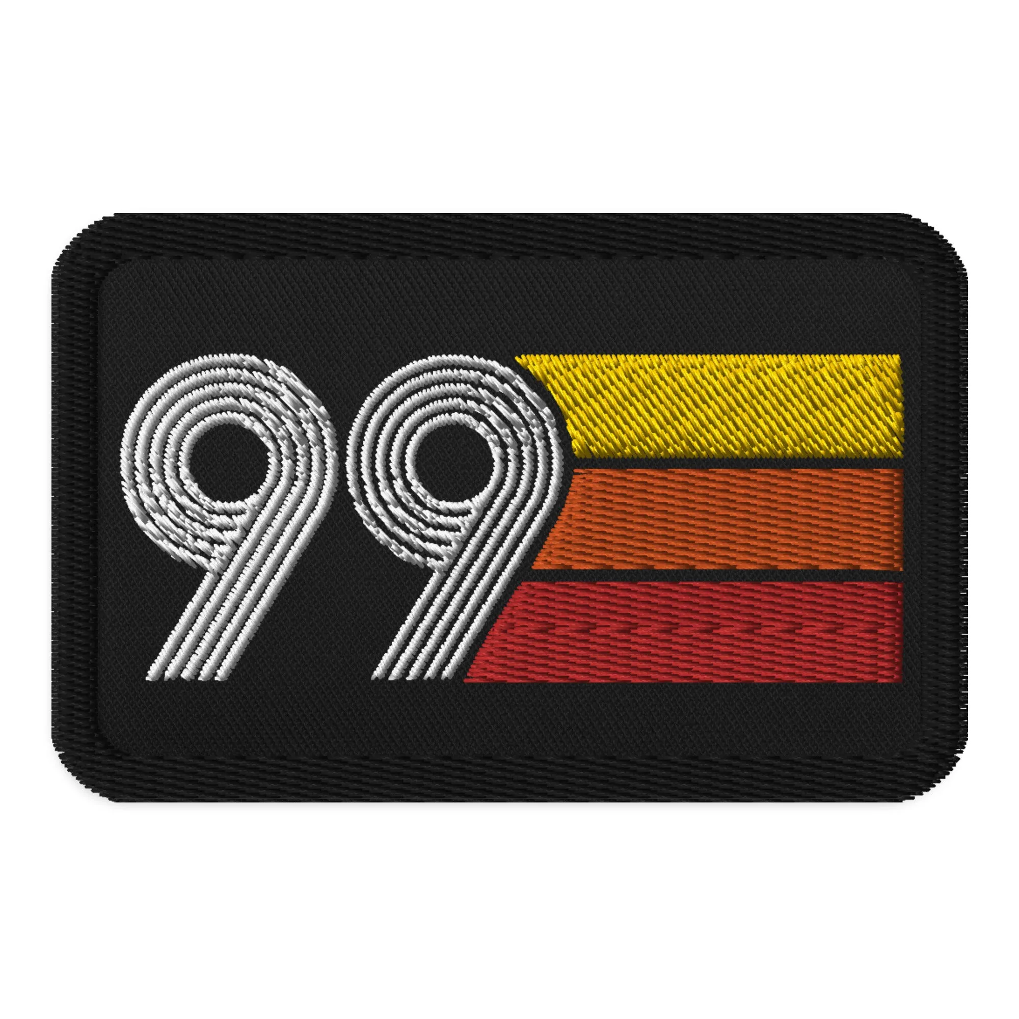 99 - 1999 Retro Birthday Year Embroidered patches