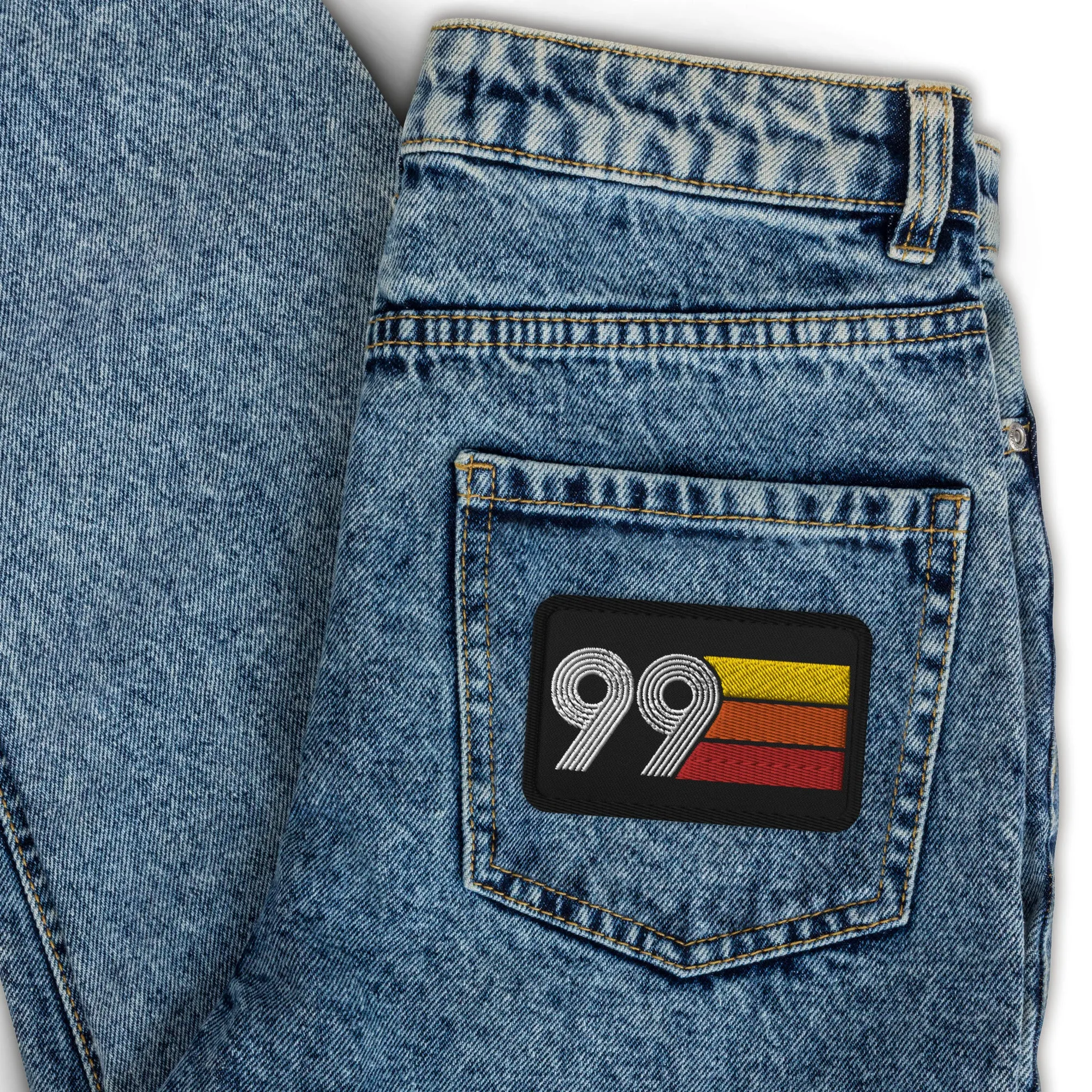 99 - 1999 Retro Birthday Year Embroidered patches