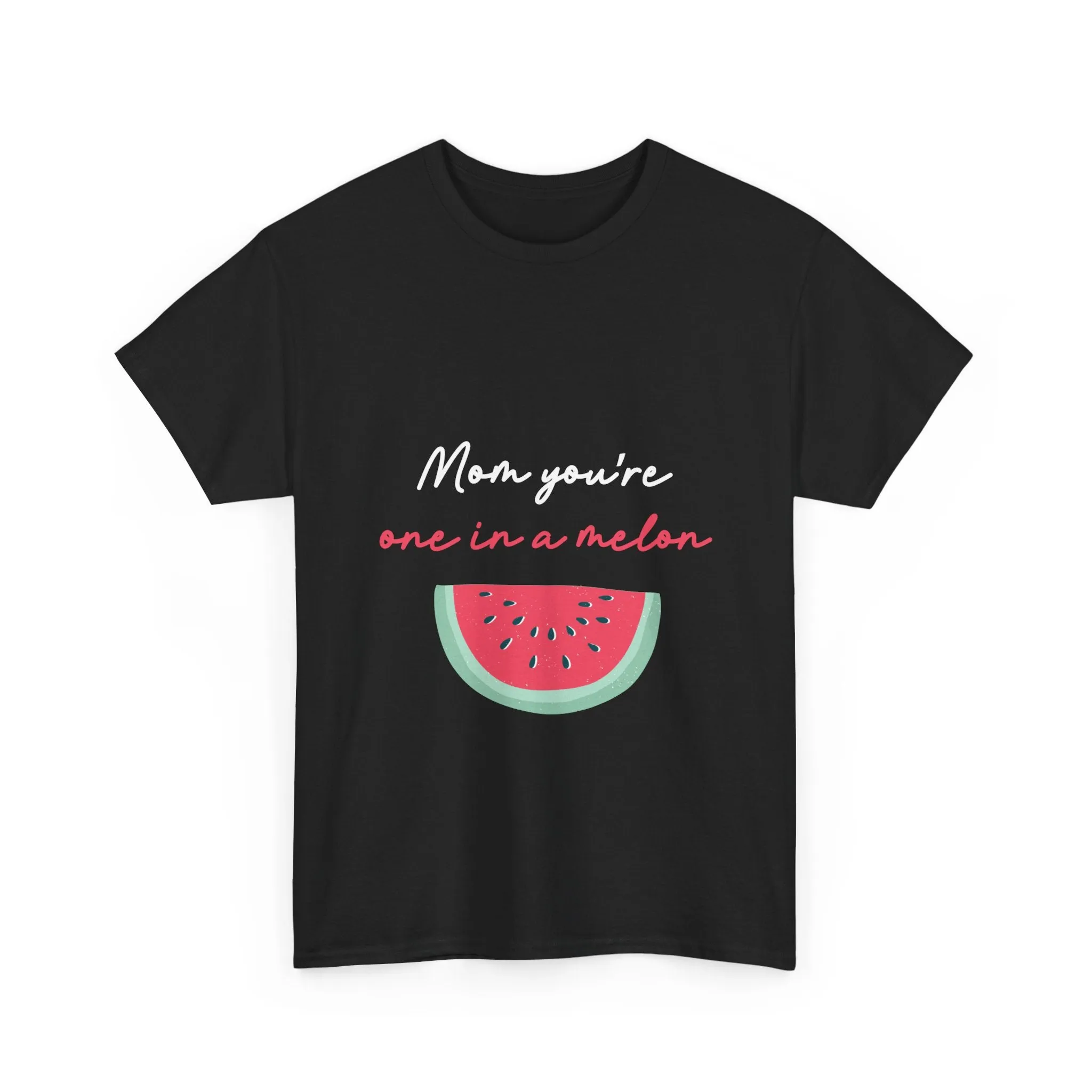 A Melon Thanks in Black- Women Cotton Tee