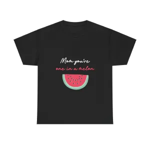 A Melon Thanks in Black- Women Cotton Tee
