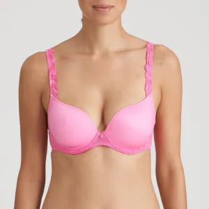 Agnes Padded Heartshape Bra In Paradise Pink - Marie Jo