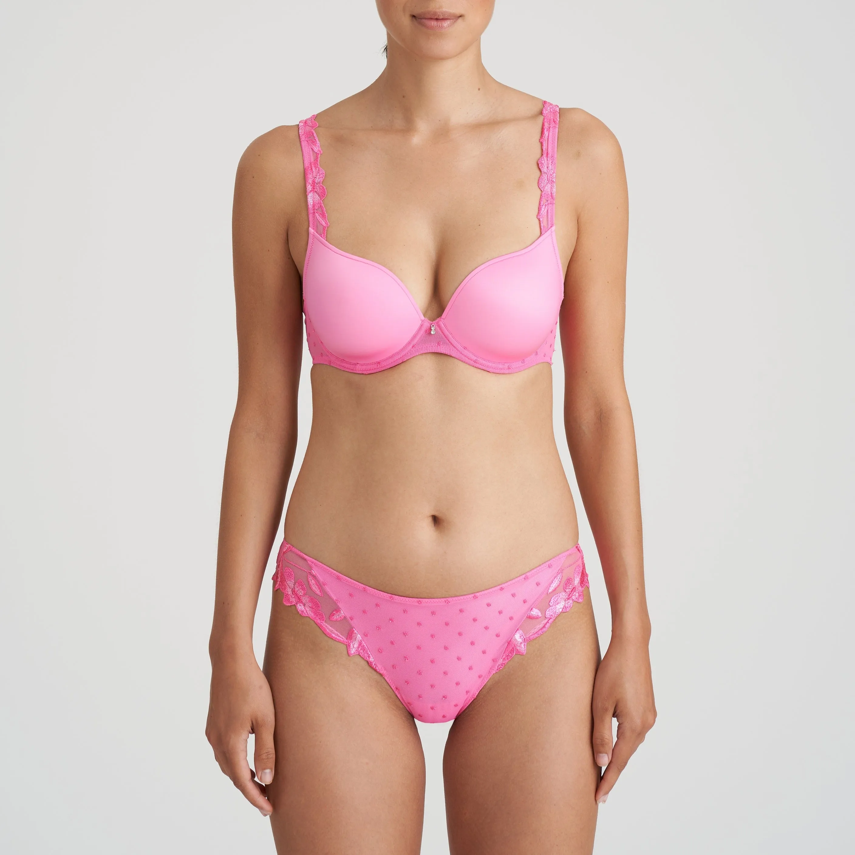 Agnes Padded Heartshape Bra In Paradise Pink - Marie Jo