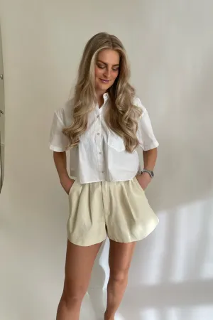 AlbaIC Shorts - Råhvid
