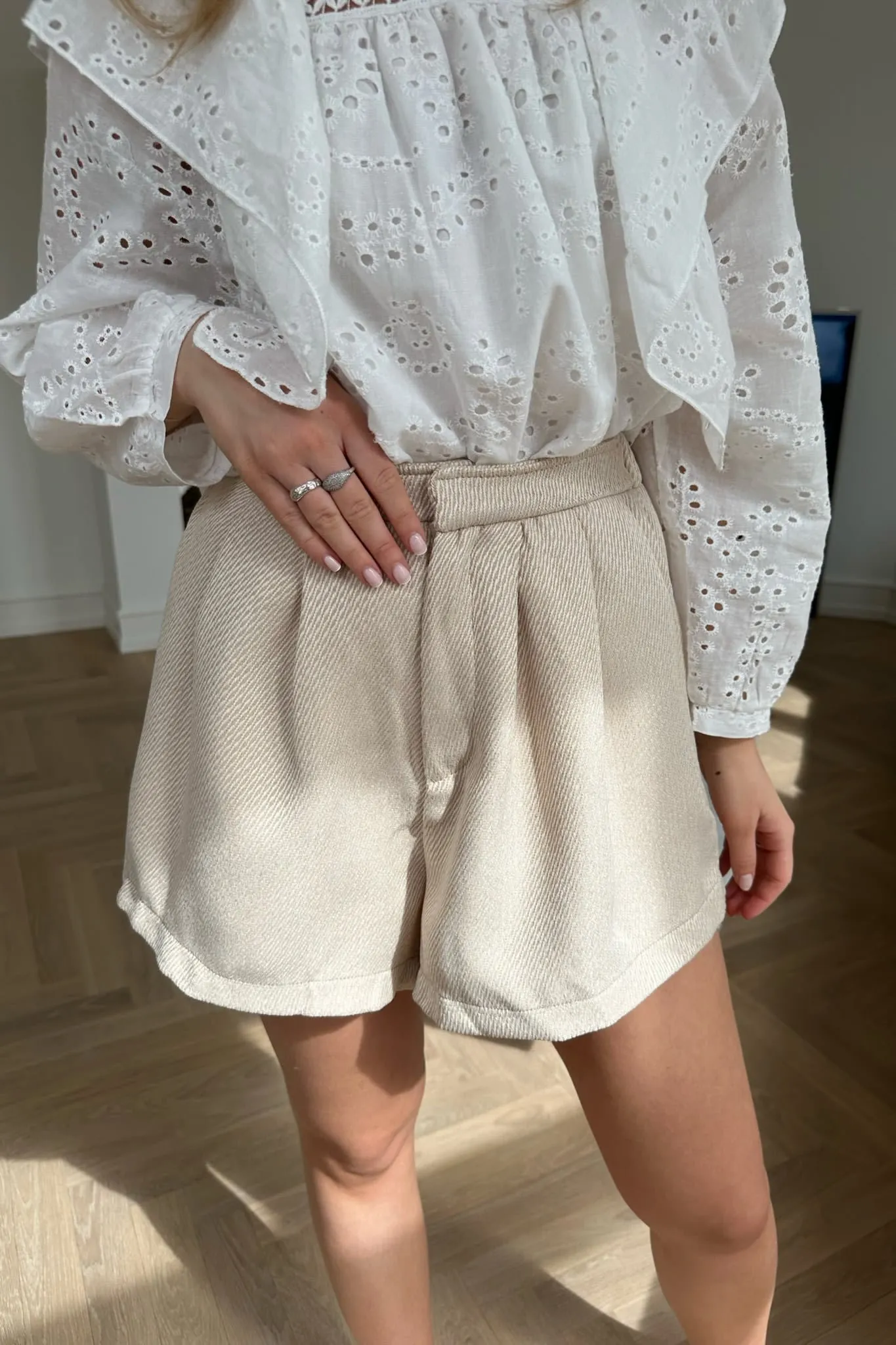 AlbaIC Shorts - Sand Melange