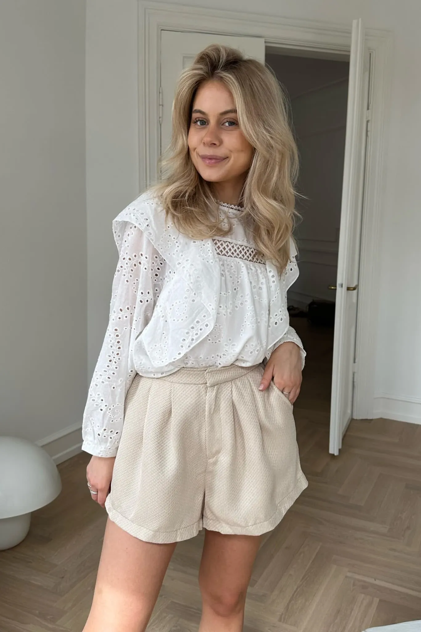 AlbaIC Shorts - Sand Melange