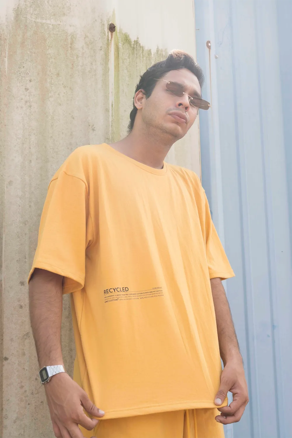Amber Oversized Tshirt Shorts Co-ord