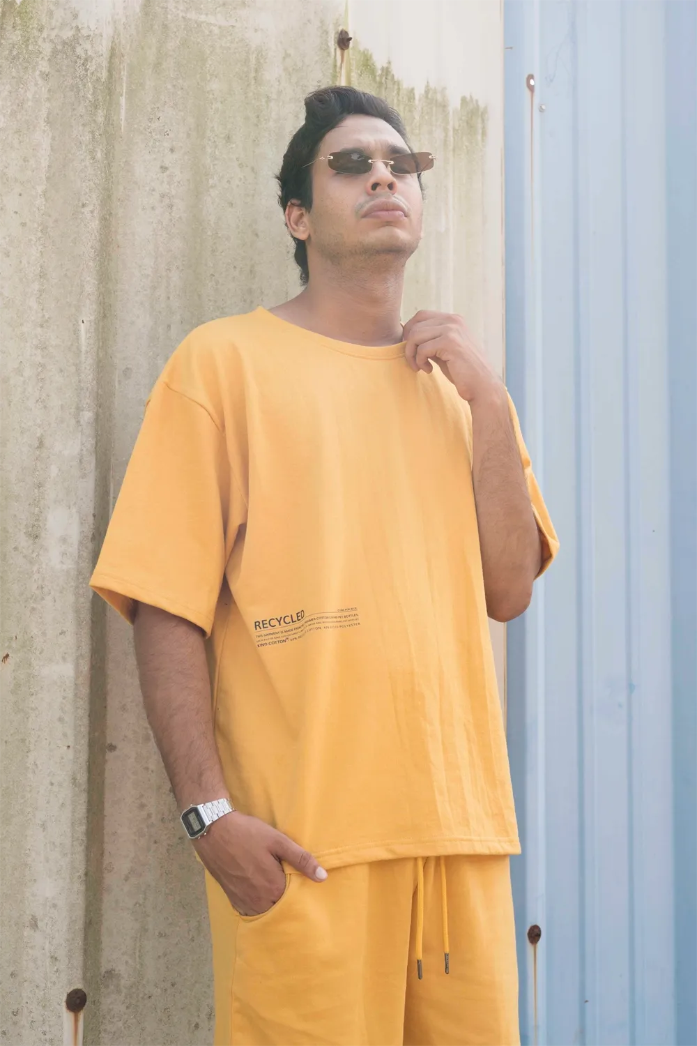 Amber Oversized Tshirt Shorts Co-ord