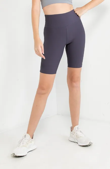 Amber Women Biker Shorts (Midnight Blue)