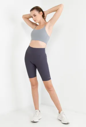 Amber Women Biker Shorts (Midnight Blue)