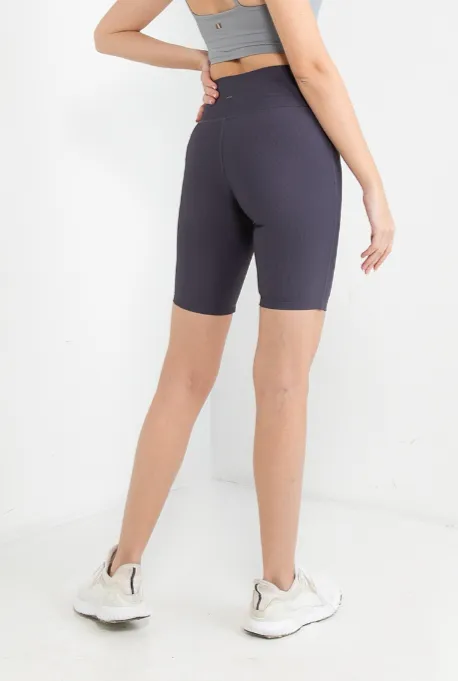 Amber Women Biker Shorts (Midnight Blue)