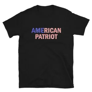 American Patriot flag Short-Sleeve Unisex T-Shirt