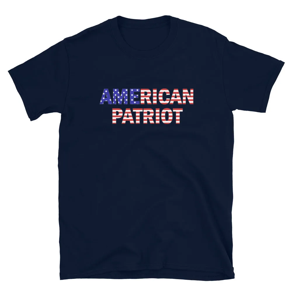 American Patriot flag Short-Sleeve Unisex T-Shirt