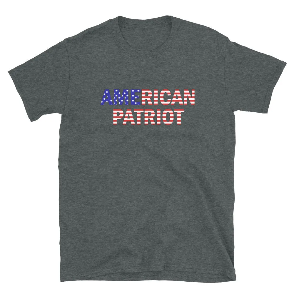 American Patriot flag Short-Sleeve Unisex T-Shirt