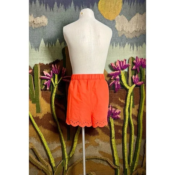 Anthropologie Eyelet Pajama Shorts S