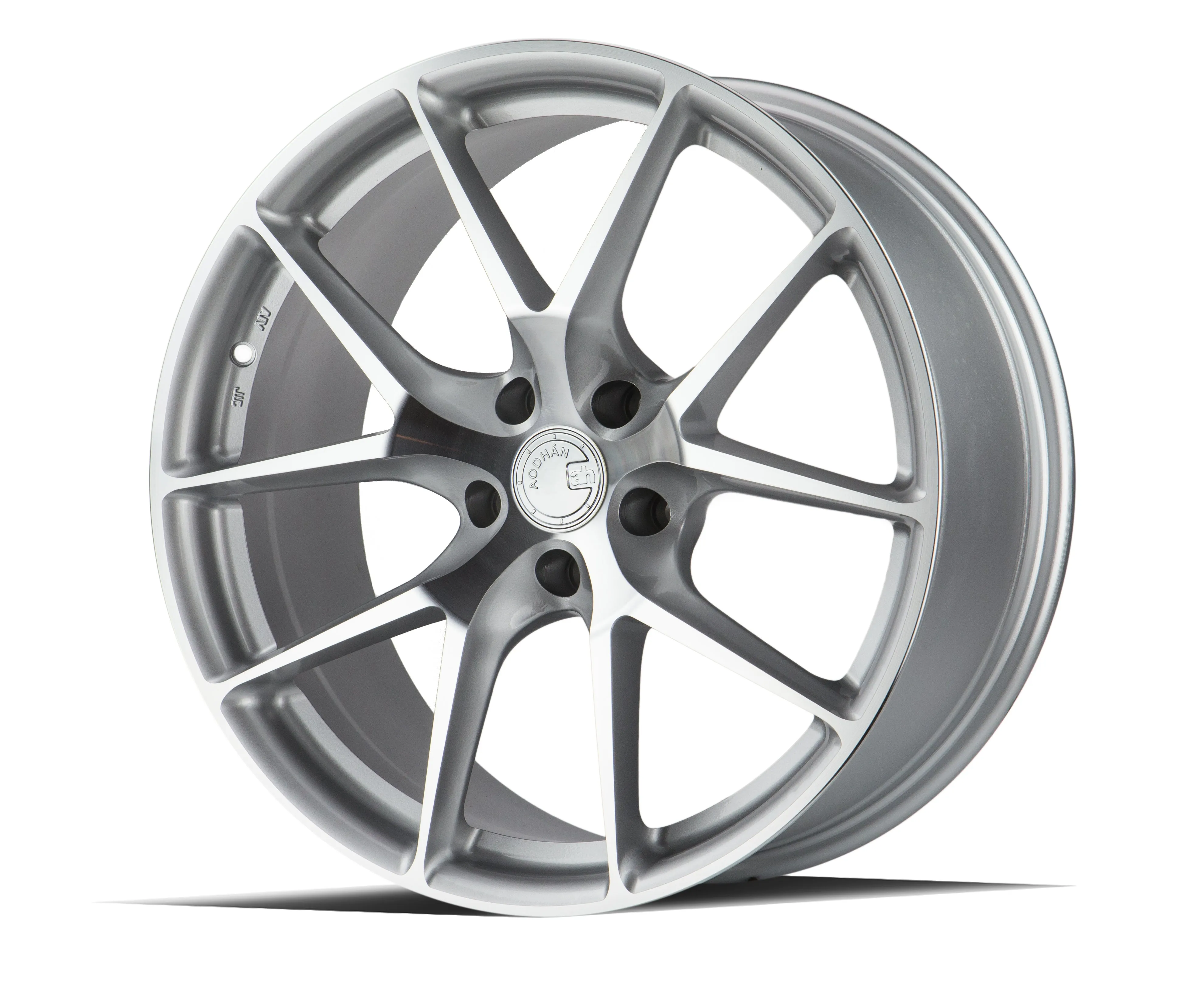Aodhan LS007 17x7.5 5X112  35 Silver Machined Face