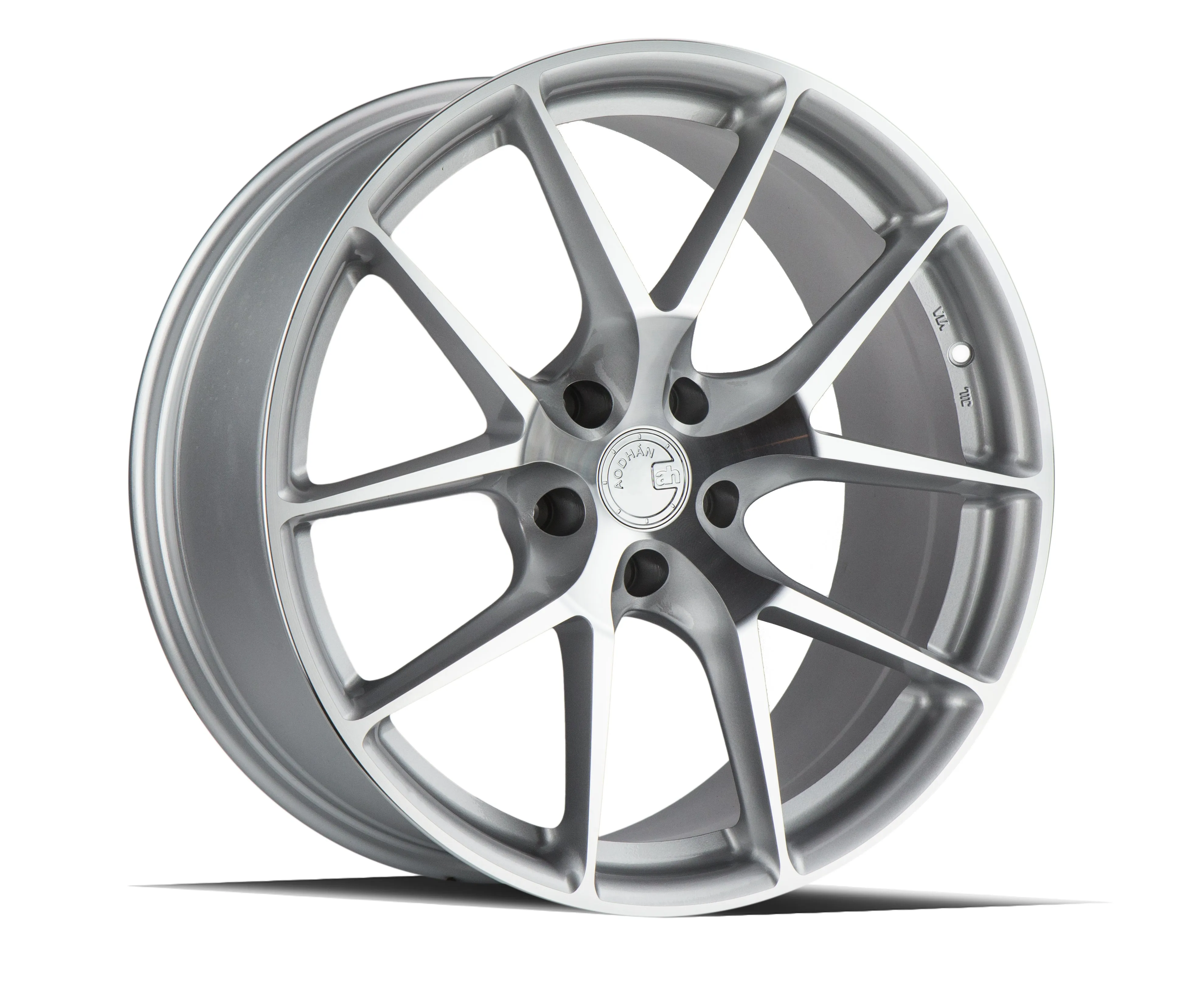 Aodhan LS007 17x7.5 5X112  35 Silver Machined Face