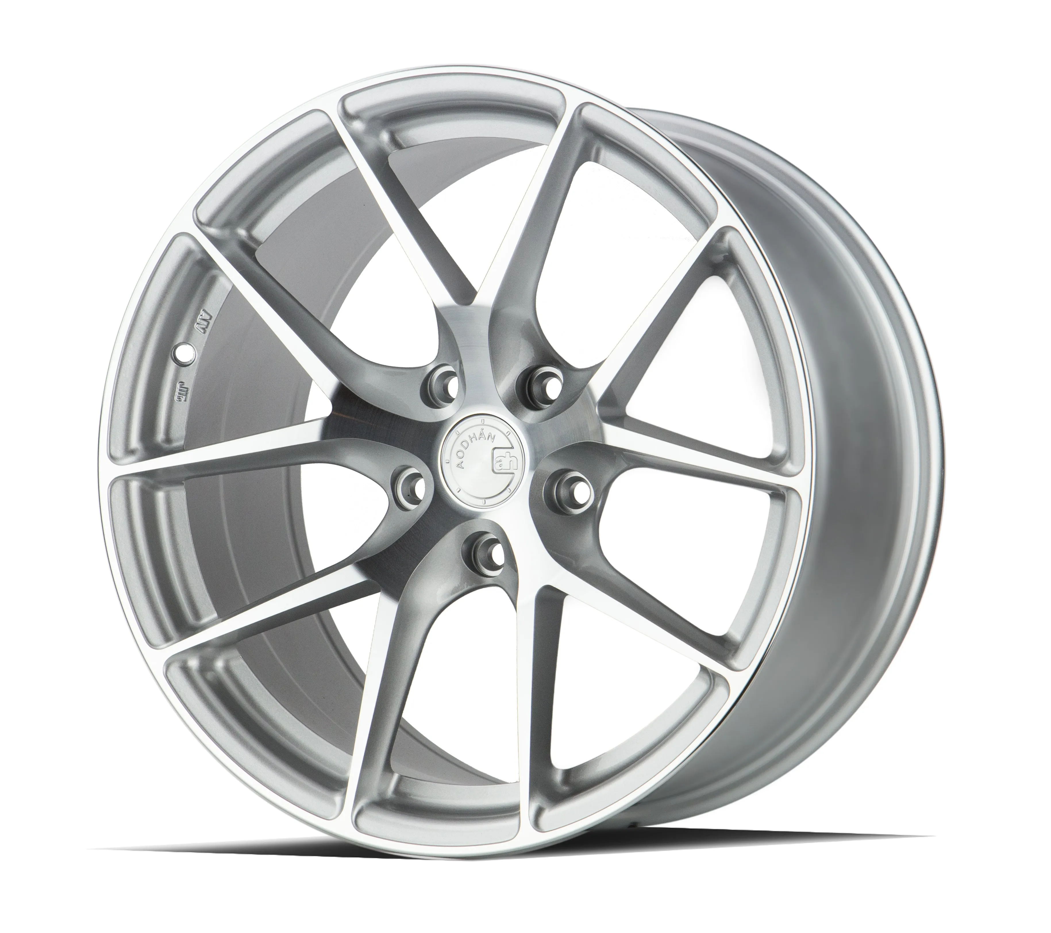 Aodhan LS007 18x9.0 5X120  30 Silver Machined Face