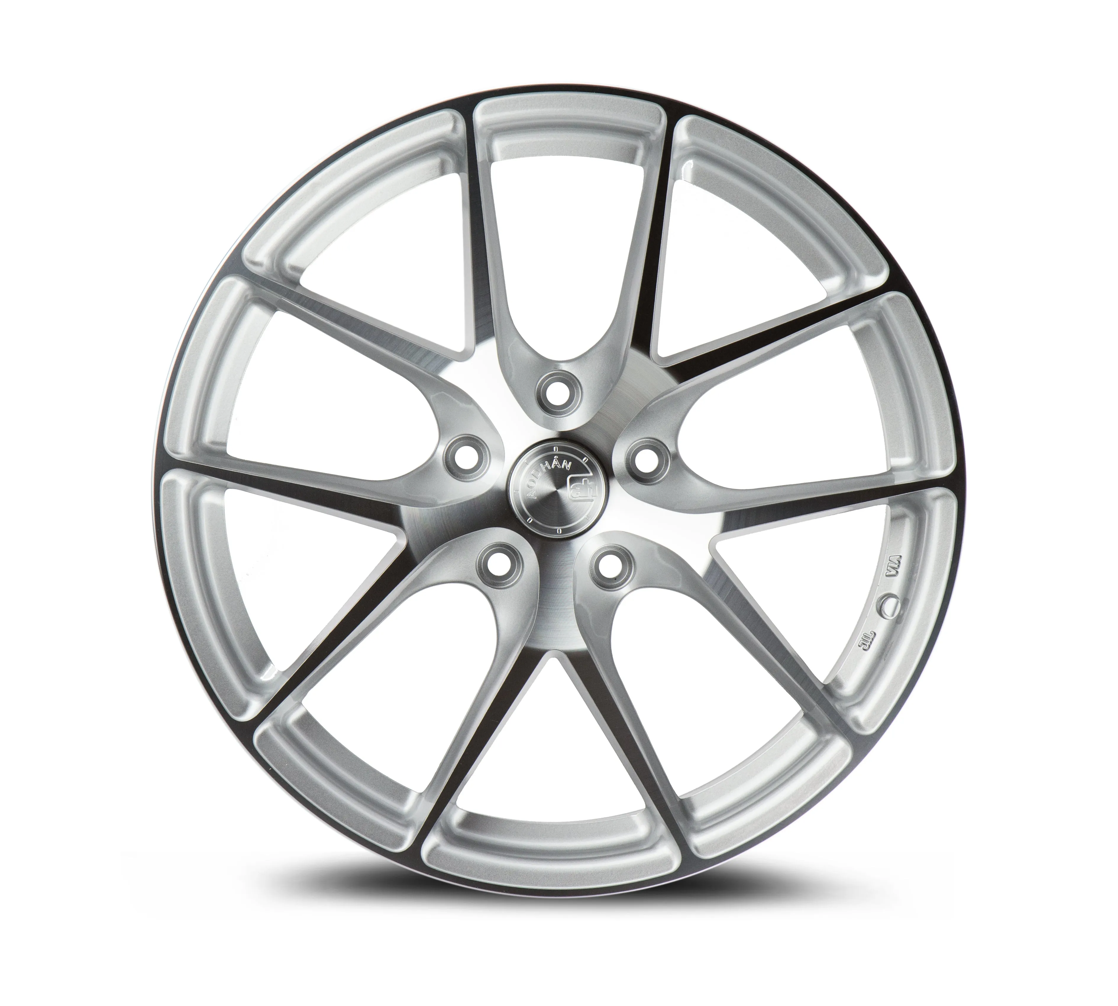 Aodhan LS007 18x9.0 5X120  30 Silver Machined Face