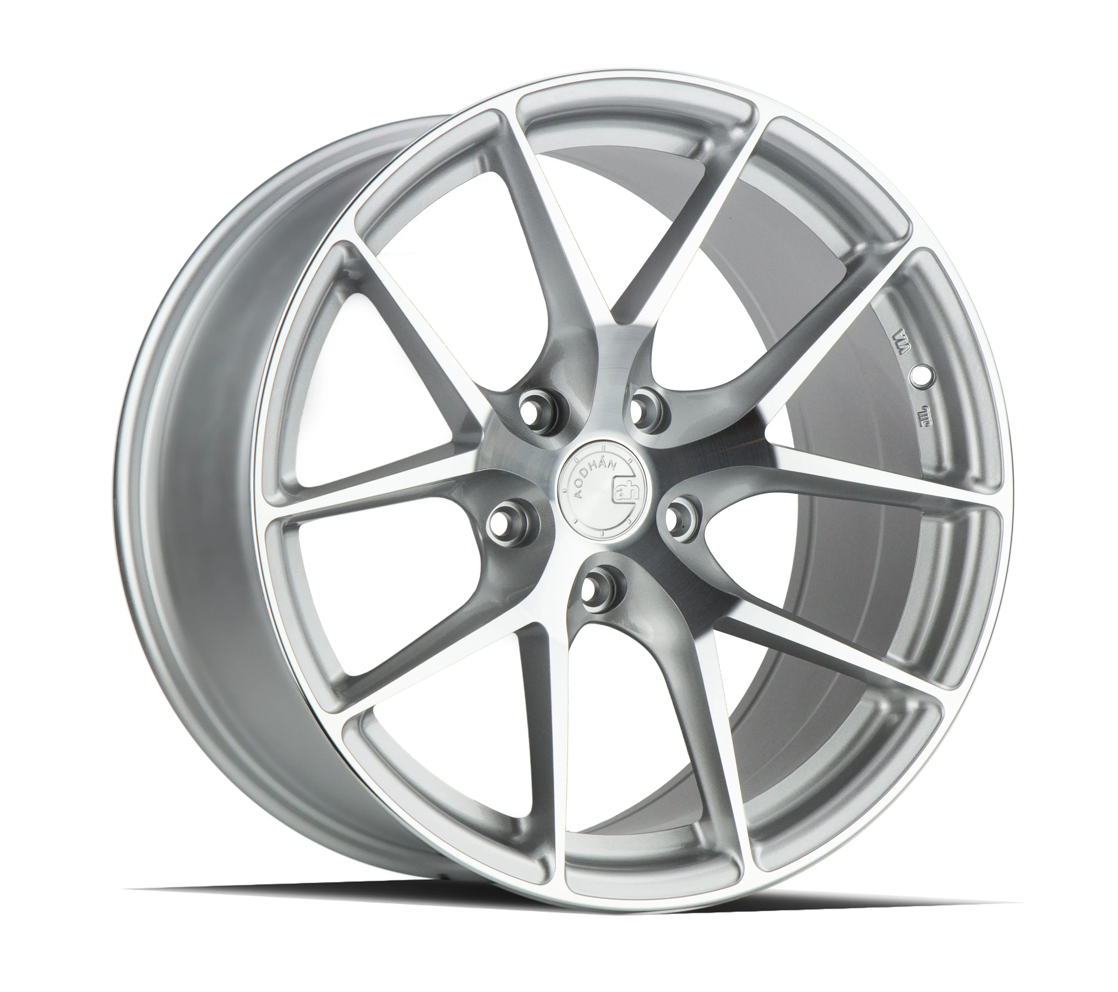 Aodhan LS007 18x9.0 5X120  30 Silver Machined Face