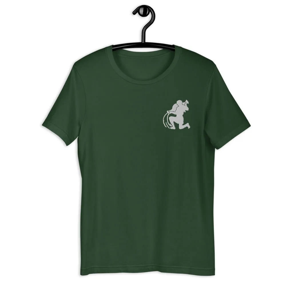 AQUARIUS T-SHIRT - Aquarius Symbol Embroidery