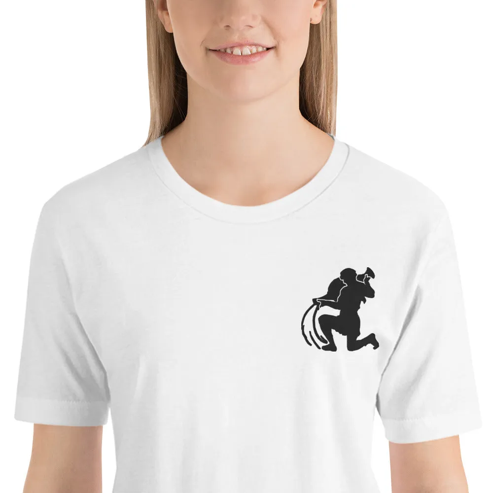AQUARIUS T-SHIRT - Aquarius Symbol Embroidery