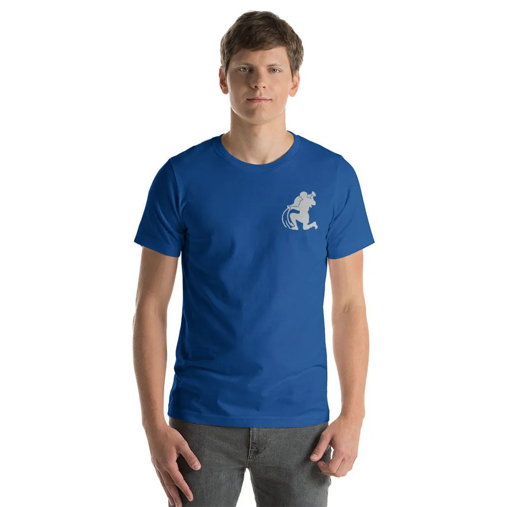 AQUARIUS T-SHIRT - Aquarius Symbol Embroidery