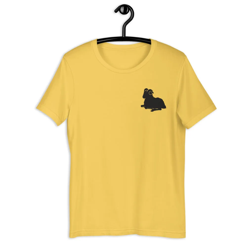 ARIES T-SHIRT - Aries Symbol Embroidery