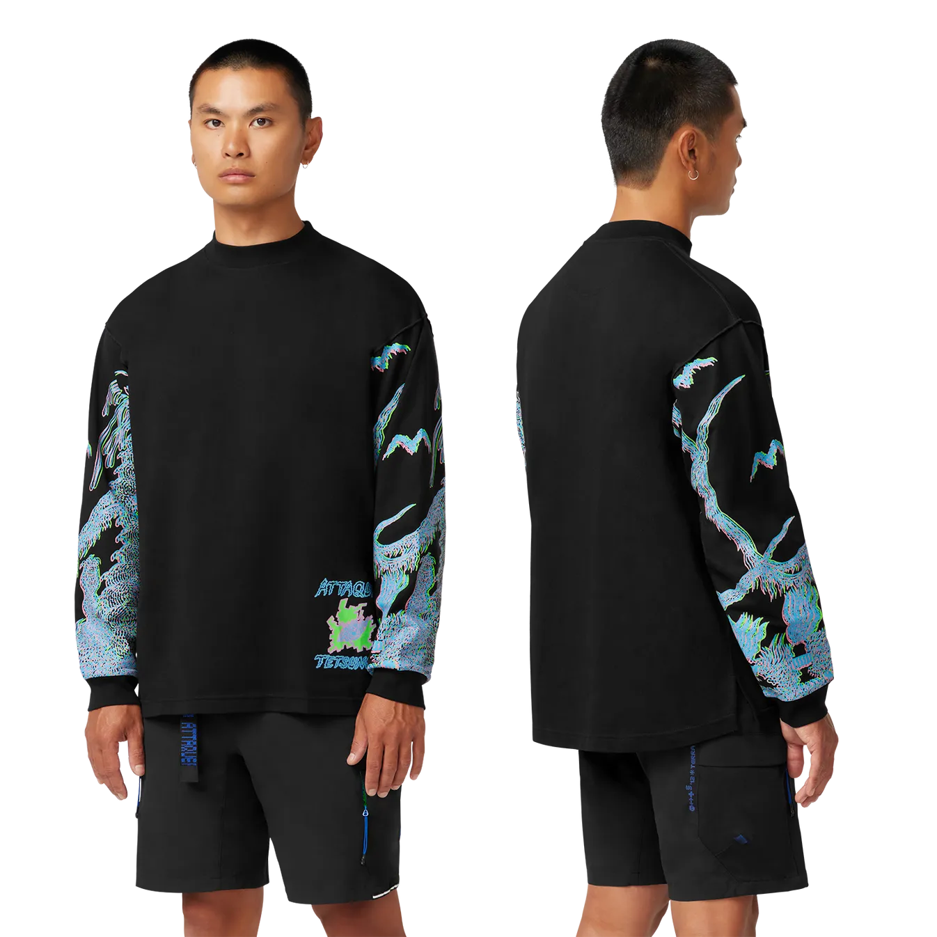 ATQ Tetsunori 3D Vegetation LS Tee