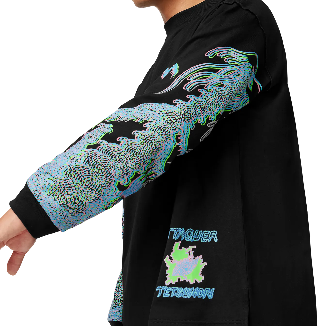 ATQ Tetsunori 3D Vegetation LS Tee