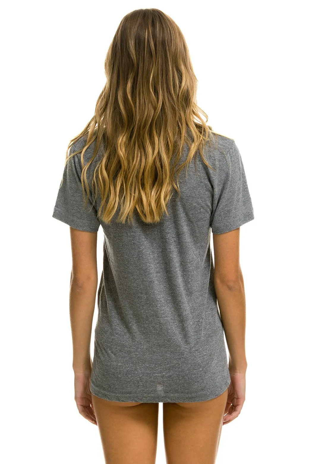 AVIATOR NATION AUSTIN TEE - HEATHER GREY