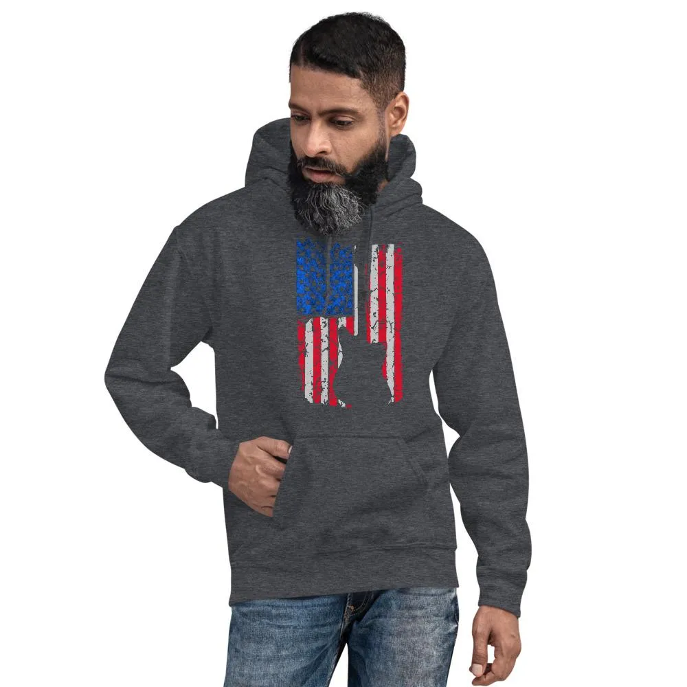 AxeDr. "Old Glory J-Master" Guitar Hoodie