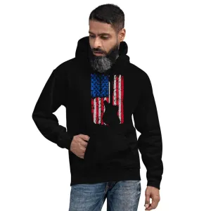 AxeDr. "Old Glory J-Master" Guitar Hoodie