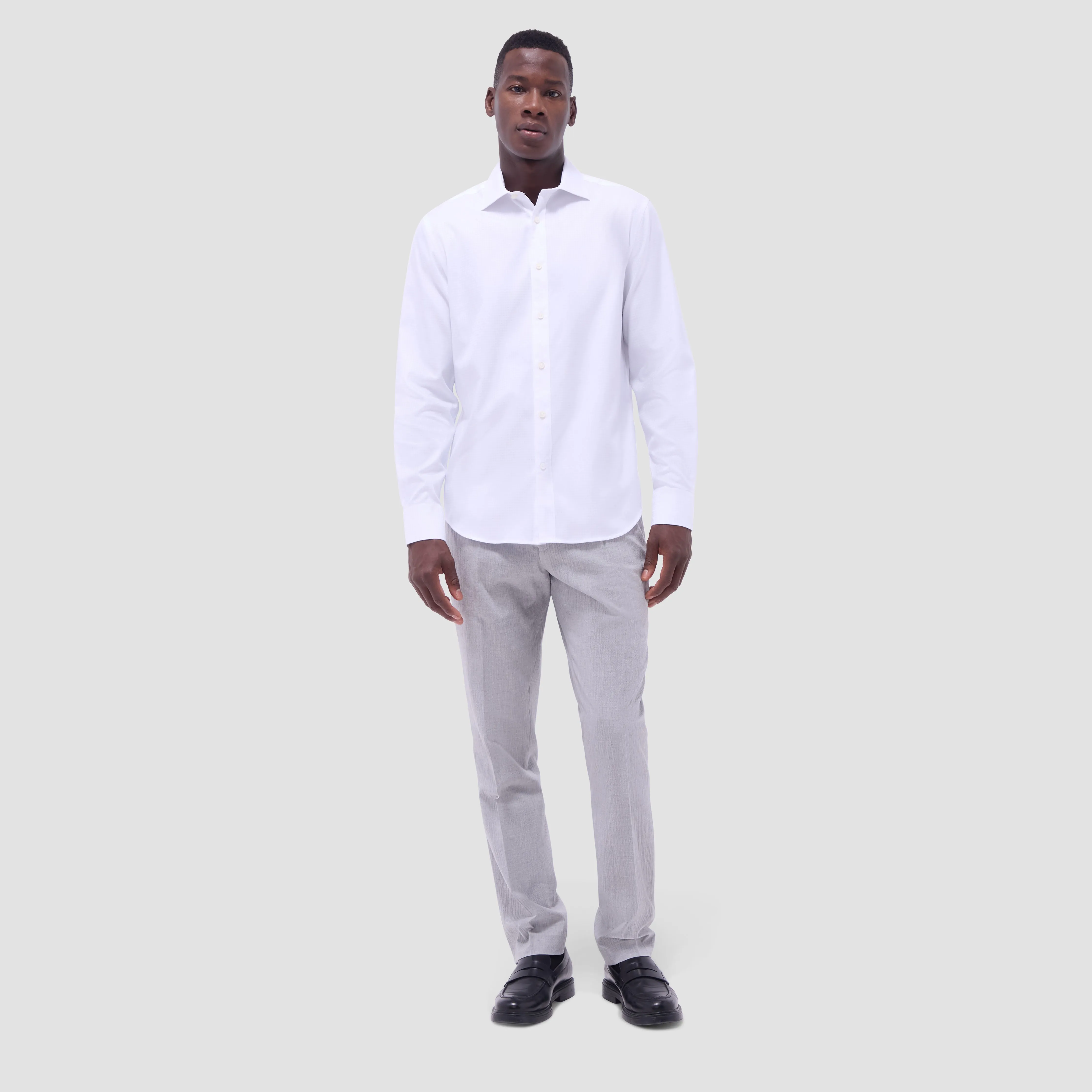 Axel Micro Check Jacquard Shirt