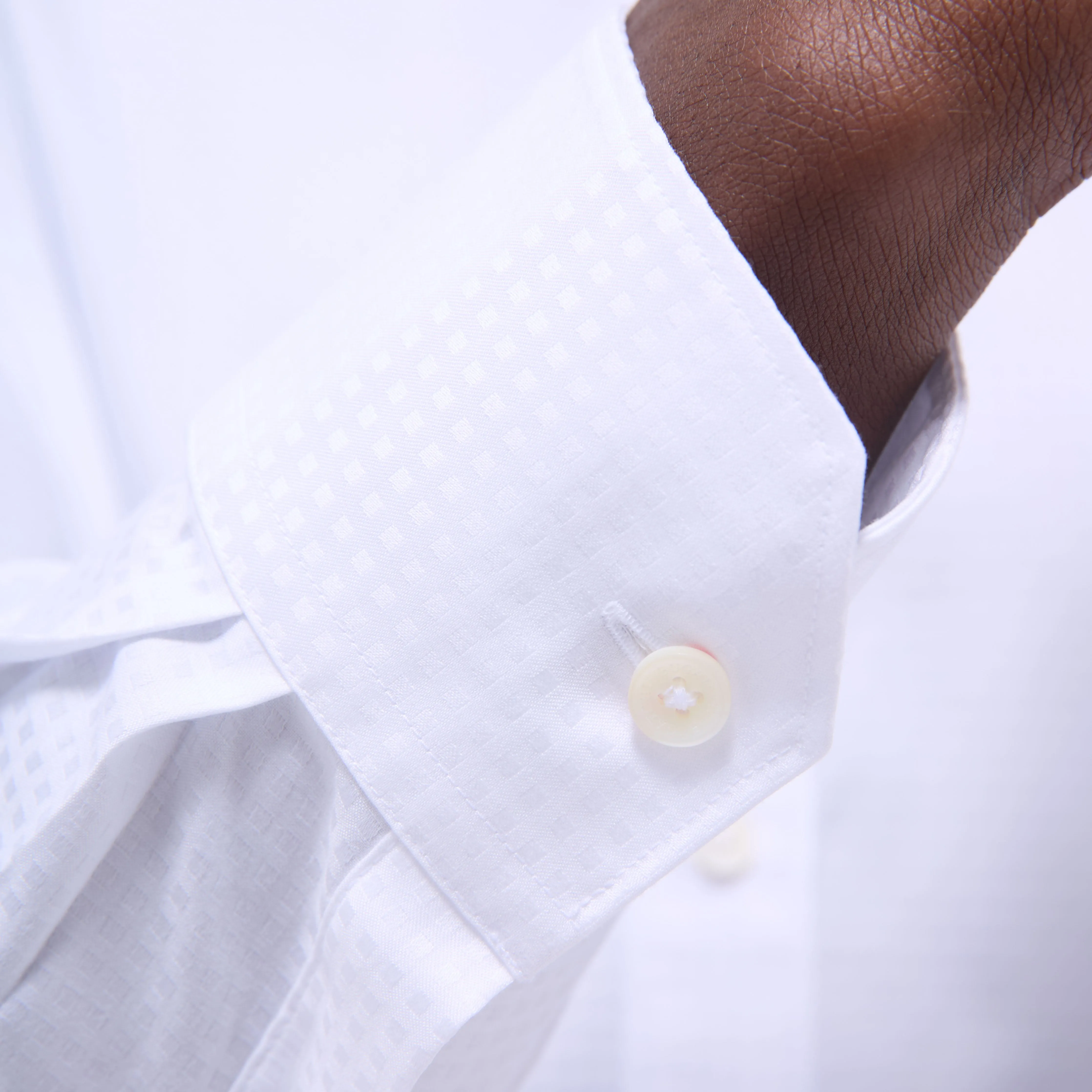 Axel Micro Check Jacquard Shirt