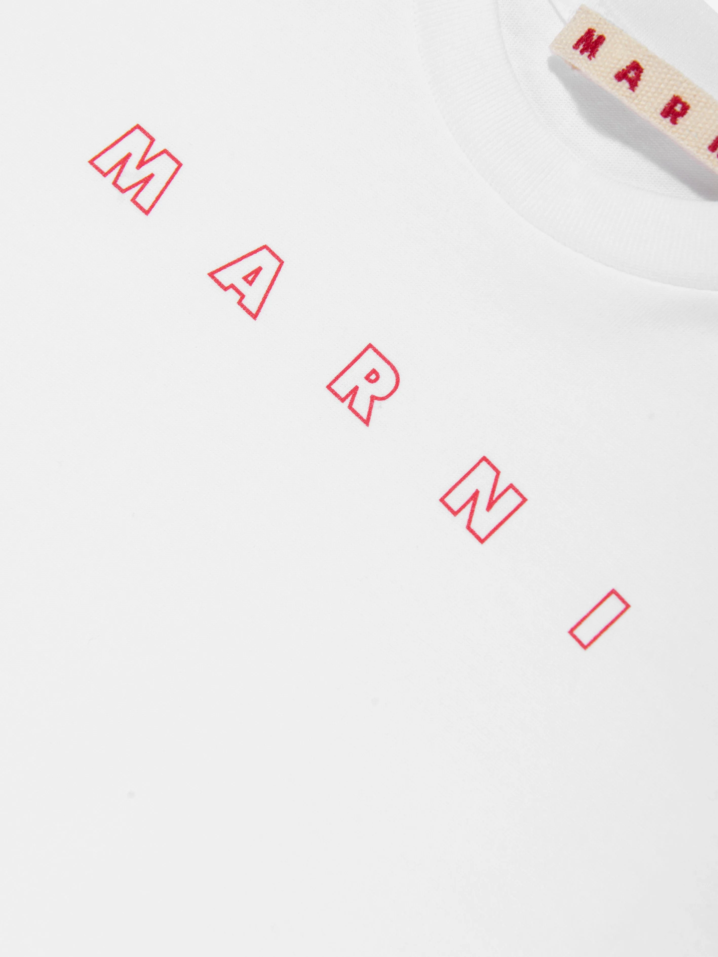 Baby Girls Logo T-Shirt in White