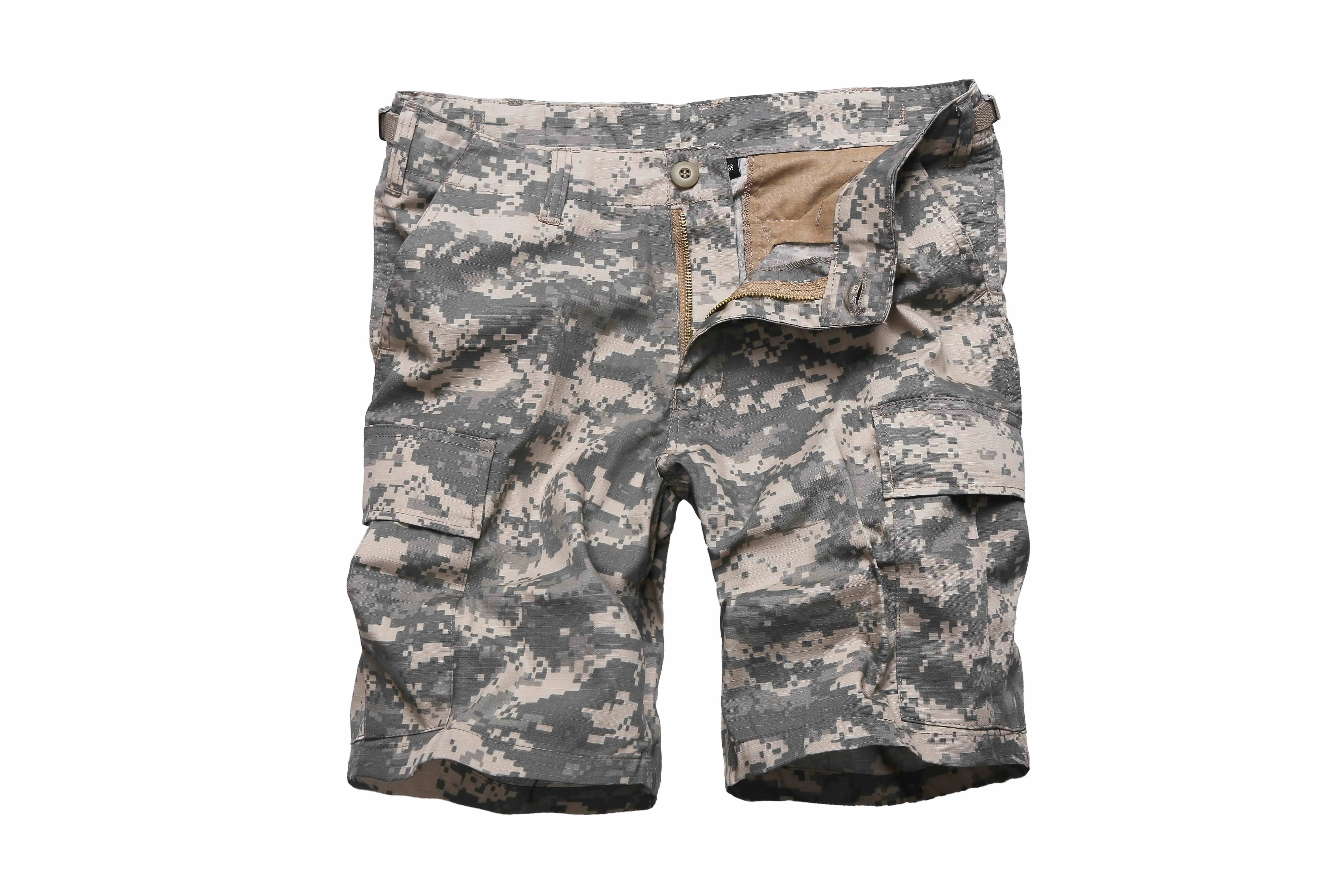 BACKBONE Mens Casual Cargo Shorts Army Military BDU Shorts with RipStop Fabric