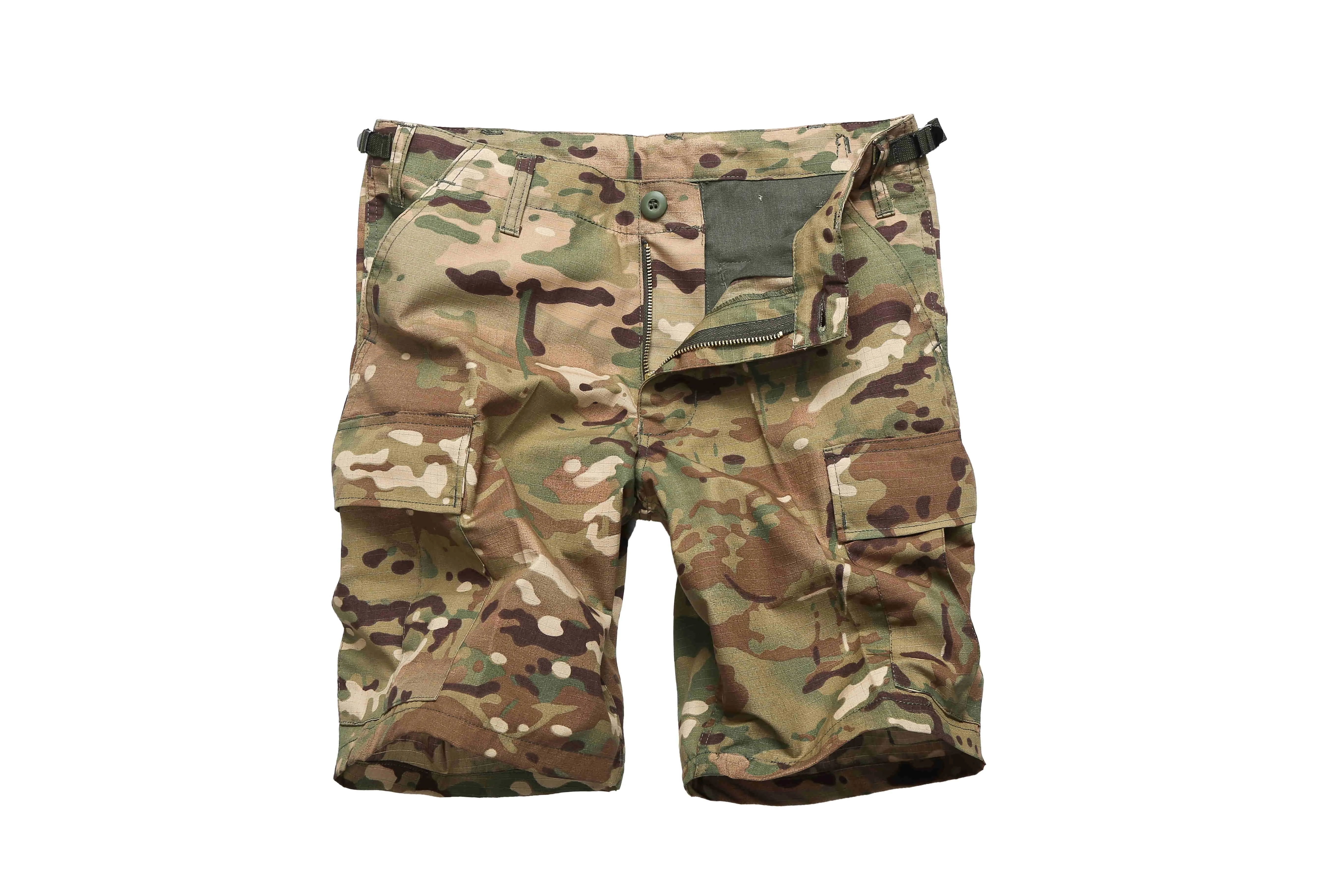 BACKBONE Mens Casual Cargo Shorts Army Military BDU Shorts with RipStop Fabric