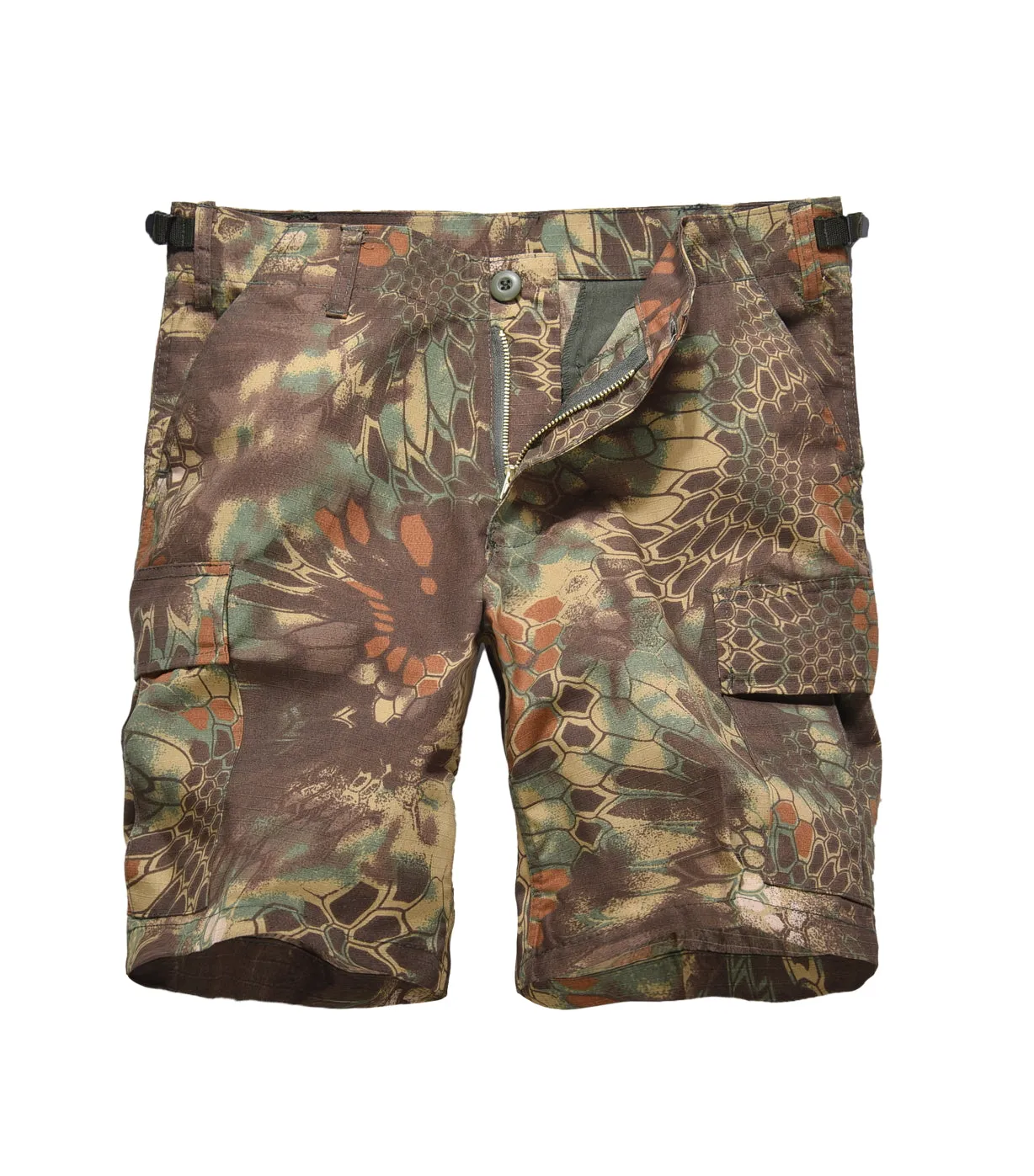 BACKBONE Mens Casual Cargo Shorts Army Military BDU Shorts with RipStop Fabric