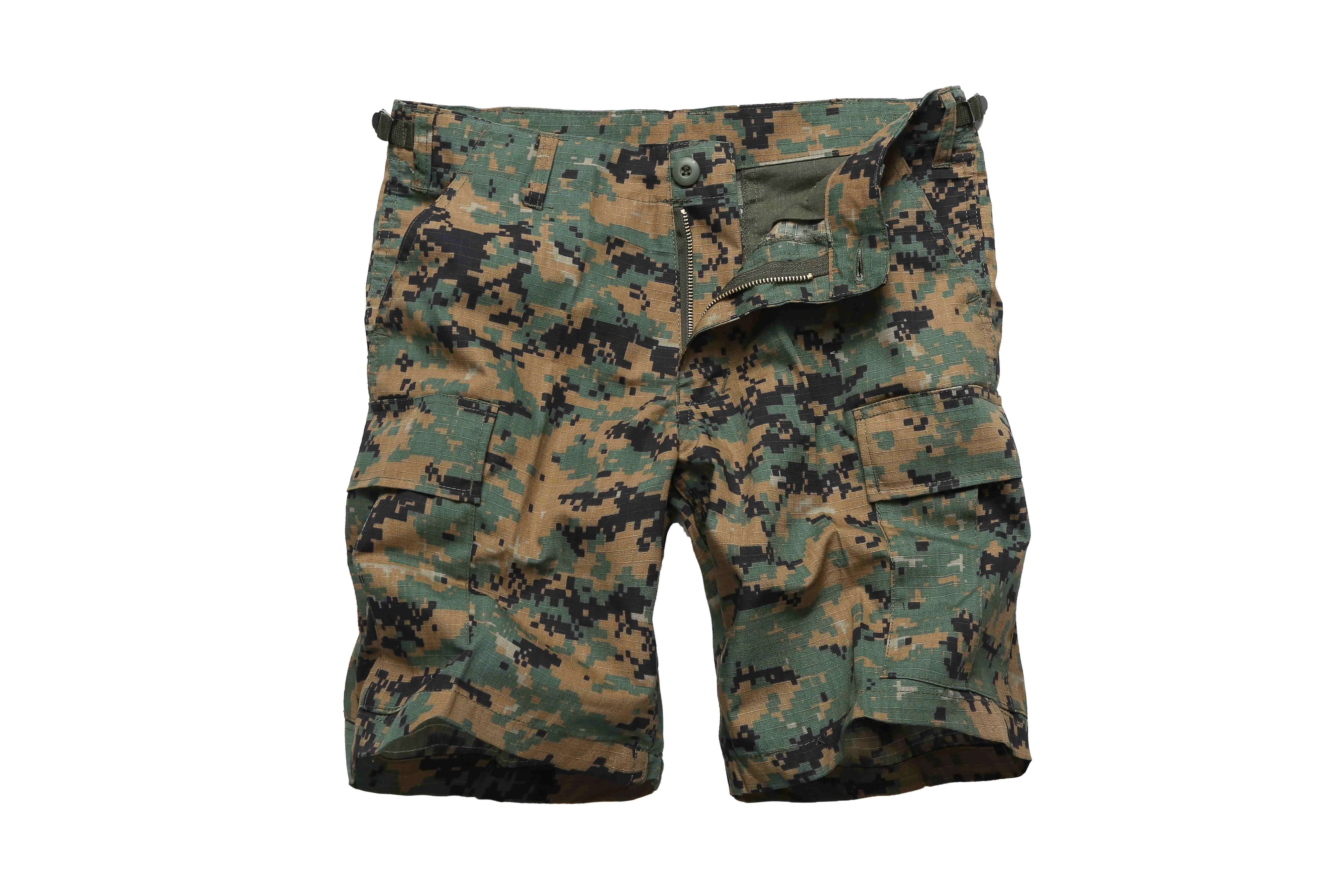 BACKBONE Mens Casual Cargo Shorts Army Military BDU Shorts with RipStop Fabric