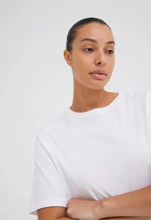 Band Organic Cotton Tee - White