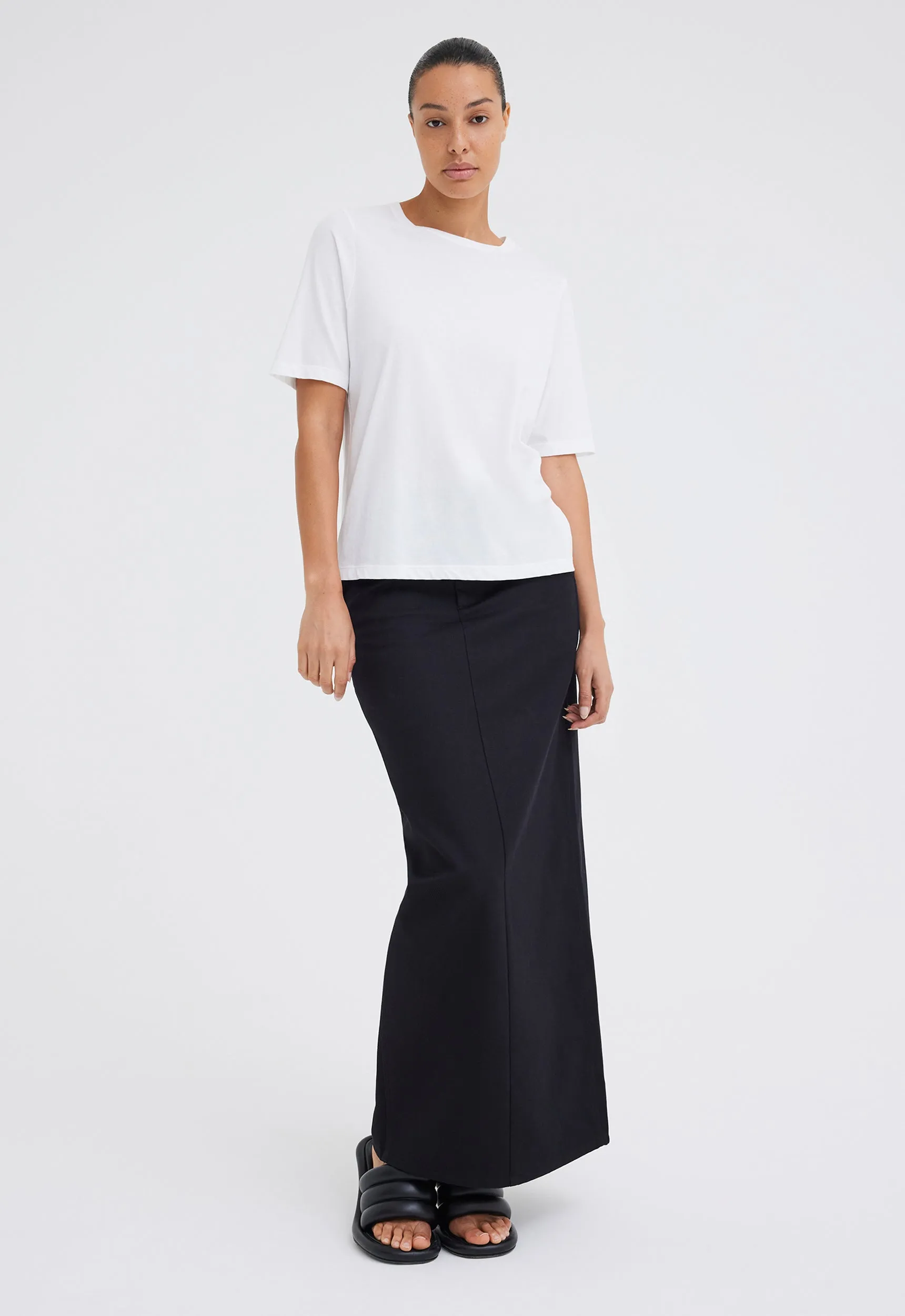 Band Organic Cotton Tee - White