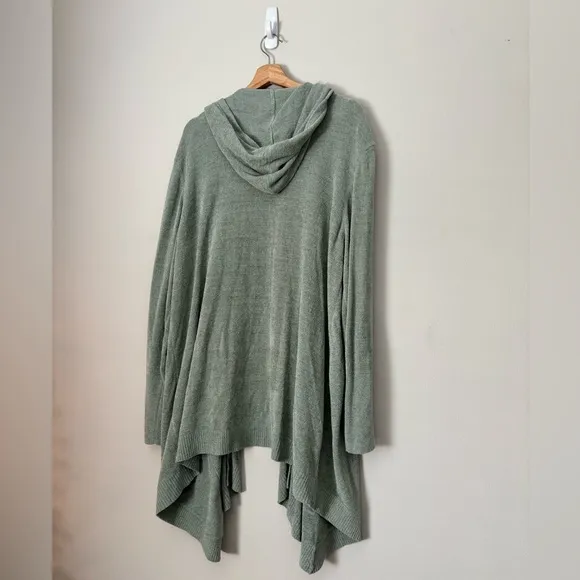 Barefoot Dreams CozyChic Ultra Lite Hooded Seashore Cardigan