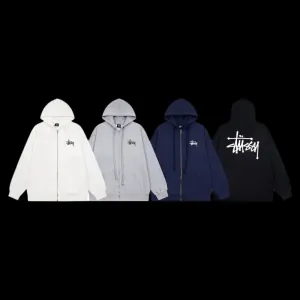 Basic Stussy hoodies zip-up